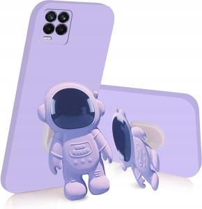ETUI SILIKON ASTRONAUTA 6D DO REALME 8 / 8 PRO UCHWYT PODSTAWA CASE + SZKŁO