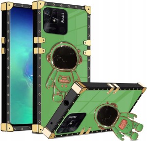 ETUI ASTRONAUT 6D DO XIAOMI REDMI 10C PODSTAWKA UCHWYT GLAMOUR CASE + SZKŁO