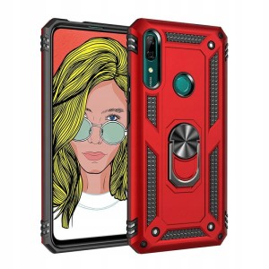 ETUI PANCERNE ARMOR RING DO HUAWEI P SMART 2019 + SZKŁO