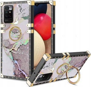 ETUI LUKSUSOWE DO XIAOMI REDMI NOTE 11 / 11S GLAMOUR MARMUR RING + SZKŁO