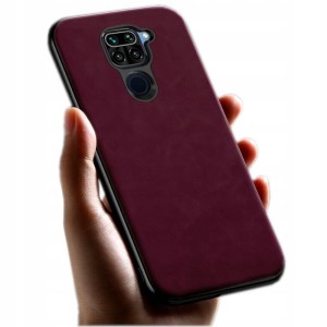 ETUI SKÓRZANE BUSINESS SKÓRA ZAMSZ DO XIAOMI REDMI NOTE 9 CASE + SZKŁO