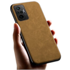ETUI SKÓRZANE BUSINESS SKÓRA DO XIAOMI REDMI NOTE 10 PRO CASE + SZKŁO