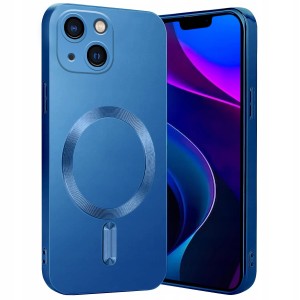 ETUI DO IPHONE 13 SILIKON MAGNETYCZNE DO MAGSAFE OCHRONA APARATU + SZKŁO