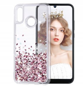 ETUI BROKAT DO SAMSUNG A40 LIQUID CASE+SZKŁO