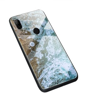 ETUI SZKLANE DO HUAWEI P SMART 2019 MARMUR GLASS+SZKŁO