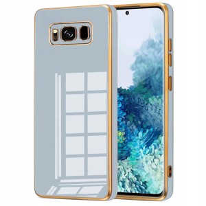 ETUI DO SAMSUNG GALAXY S8 GLAMOUR SILIKON OCHRONA APARATU CASE 6D + folia