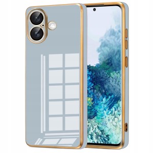 ETUI DO IPHONE 16 GLAMOUR SILIKON OCHRONA APARATU SLIM CASE 6D + SZKŁO