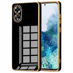 ETUI GLAMOUR DO OPPO A78 4G SILIKON OCHRONA APARATU CASE + SZKŁO