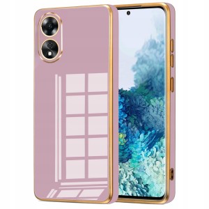 ETUI GLAMOUR DO OPPO A78 4G SILIKON OCHRONA APARATU CASE + SZKŁO