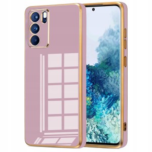 ETUI DO OPPO RENO 6 5G GLAMOUR SILIKON OCHRONA APARATU CASE 6D + SZKŁO