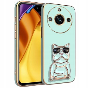 ETUI DO REALME 11 PRO 5G / 11 PRO PLUS 5G GLAMOUR SILIKON UCHWYT DOG CASE