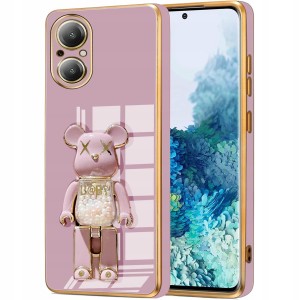 ETUI DO REALME C67 4G GLAMOUR UCHWYT PODSTAWKA MIS 6D SILIKON CASE + SZKŁO