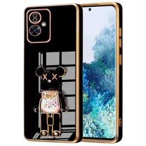 ETUI DO OPPO A79 5G GLAMOUR UCHWYT PODSTAWKA EMO 6D SILIKON CASE + SZKŁO