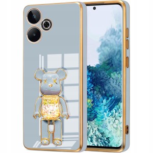 ETUI DO XIAOMI REDMI 13 4G GLAMOUR UCHWYT PODSTAWKA MIS SILIKON + SZKŁO