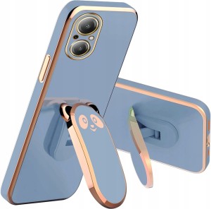 ETUI DO REALME C67 4G GLAMOUR PANDA UCHWYT PODSTAWKA SILIKON CASE + SZKŁO