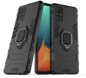 ETUI PANCERNE HOLDER RING DO SAMSUNG A71 CASE PANCERNE + SZKŁO