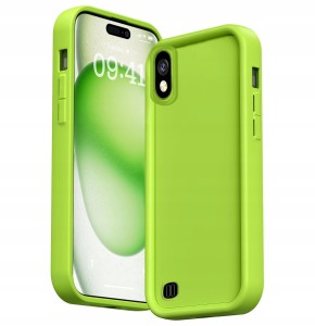 ETUI DO SAMSUNG A10 SILIKONOWE SOFT MATT OCHRONA APARATU CASE 3D + SZKŁO