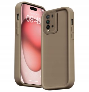 ETUI DO XIAOMI REDMI 9T / POCO M3 SILIKONOWE SOFT MATT OCHRONA CASE + SZKŁO