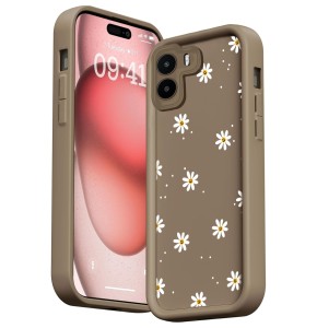 ETUI DO XIOAMI REDMI A1 / A2 SILIKON SOFT MATT OCHRONA Stokrotki 3D + SZKŁO