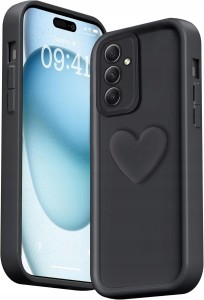 ETUI DO SAMSUNG M55 5G SILIKON SOFT MATT OCHRONA APARATU SERCE CASE + SZKŁO