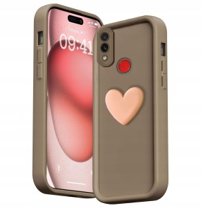 ETUI DO XIAOMI REDMI NOTE 7 SILIKON MATT OCHRONA APARATU SERCE CASE + SZKŁO