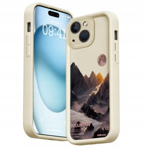 ETUI DO IPHONE 13 SILIKON SOFT MATT OCHRONA APARATU CASE Góry 3D + SZKŁO