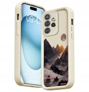 ETUI DO SAMSUNG GALAXY A33 5G SILIKON MATT OCHRONA APARATU Góry 3D + SZKŁO