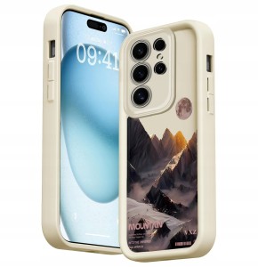 ETUI DO SAMSUNG GALAXY S24 ULTRA SILIKON SOFT MATT OCHRONA APARATU Góry 3D