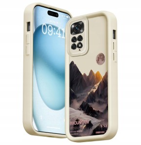 ETUI DO XIAOMI REDMI NOTE 11 / 11S SILIKON OCHRONA APARATU Góry 3D + SZKŁO