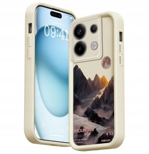 ETUI DO XIAOMI REDMI NOTE 13 PRO 5G SILIKON OCHRONA APARATU Góry 3D + SZKŁO