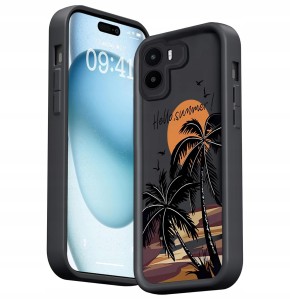 ETUI DO XIAOMI REDMI A1 / A2 SILIKON MATT OCHRONA APARATU PALMY 3D + SZKŁO