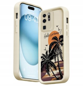 ETUI DO HUAWEI P30 PRO SILIKON SOFT MATT OCHRONA APARATU PALMY 3D + FOLIA