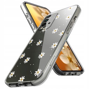 ETUI DO XIAOMI REDMI 9T Przezroczyste KWIATY SILIKON CASE SLIM + SZKŁO