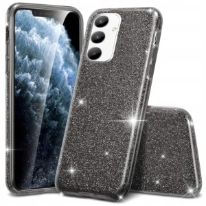 ETUI DO SAMSUNG A55 5G LUKSUSOWE BROKATOWE GLITTER GLAMOUR CASE + SZKŁO