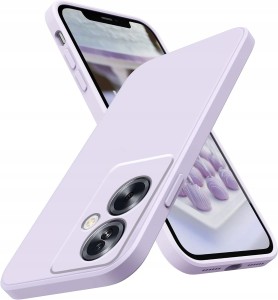 ETUI DO OPPO A79 5G SILIKONOWE OCHRONA APARATU SOFT SLIM CASE + SZKŁO