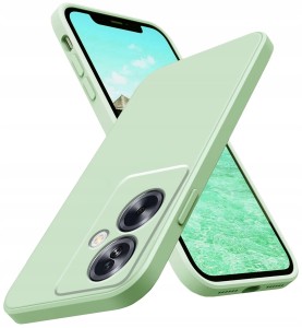 ETUI DO OPPO A79 5G SILIKONOWE OCHRONA APARATU SOFT SLIM CASE + SZKŁO