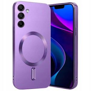 ETUI DO SAMSUNG S23 FE SILIKON MAGNETYCZNE DO MAGSAFE OCHRONA CASE + SZKŁO