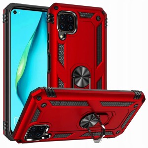 ETUI DO HUAWEI P40 LITE PANCERNE OCHRONA ARMOR RING MAGNET CASE + SZKŁO