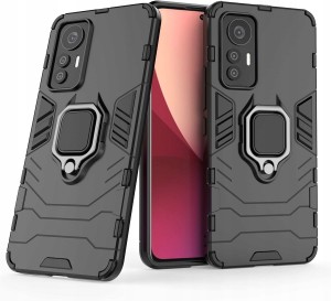 ETUI DO XIAOMI REDMI NOTE 12S PANCERNE HOLDER RING MOCNE ARMOR CASE + SZKŁO