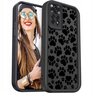 ETUI DO XIAOMI REDMI NOTE 11 / 11S SILIKON MATT SOFT OCHRONA ŁAPKI + SZKŁO