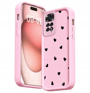 ETUI DO XIAOMI REDMI NOTE 11 / 11S SILIKON OCHRONA APARATU SERCA + SZKŁO