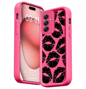 ETUI DO SAMSUNG GALAXY S23 FE SILIKON 3D MATT OCHRONA APARATU USTA + SZKŁO