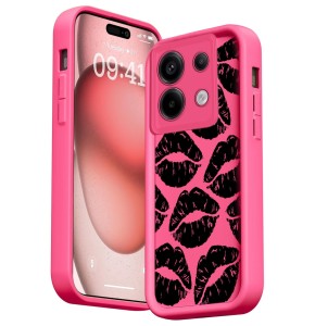 ETUI DO XIAOMI REDMI NOTE 13 PRO 5G SILIKON SOFT OCHRONA USTA CASE + SZKŁO