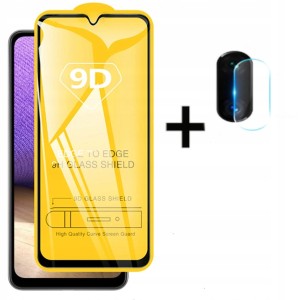 2w1 SZKŁO 9D na EKRAN + APARAT do HUAWEI P SMART 2019