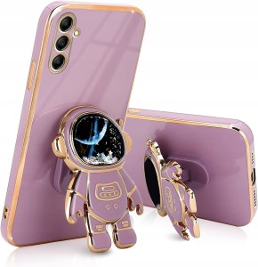 ETUI DO SAMSUNG A56 5G ASTRONAUT UCHWYT PODSTAWKA SILIKON GLAMOUR + SZKŁO