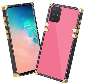 ETUI DO SAMSUNG A51 4G LUKSUSOWE GLAMOUR SILIKON MOCNE OCHRONA CASE + SZKŁO