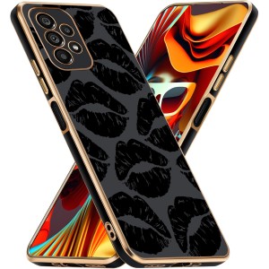 ETUI DO SAMSUNG GALAXY A33 5G GLAMOUR SILIKON OCHRONA APARATU USTA + SZKŁO