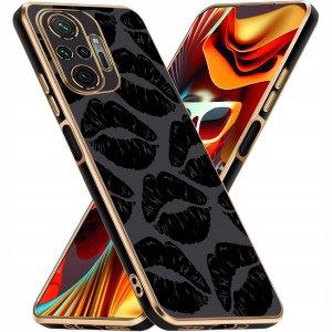 ETUI DO XIAOMI REDMI NOTE 10 PRO GLAMOUR SILIKON OCHRONA USTA CASE + SZKŁO