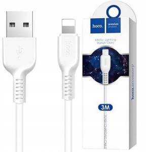 HOCO X20 SZYBKI KABEL DO IPHONE LIGHTNING 2M 2A