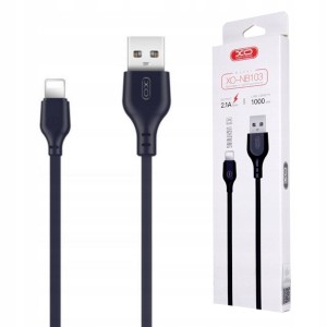 SZYBKI KABEL XO NB103 USB LIGHTNING do IPHONE 2,1A 1m